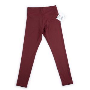 NEW WHISPER Rebecca 7/8 Burgundy yoga leggings